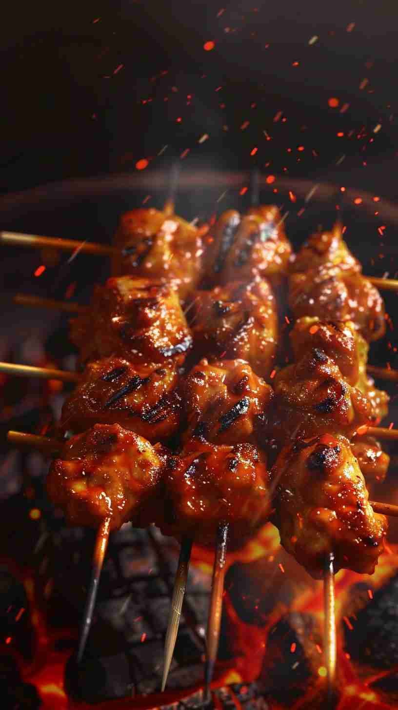 Chicken Satay Skewers