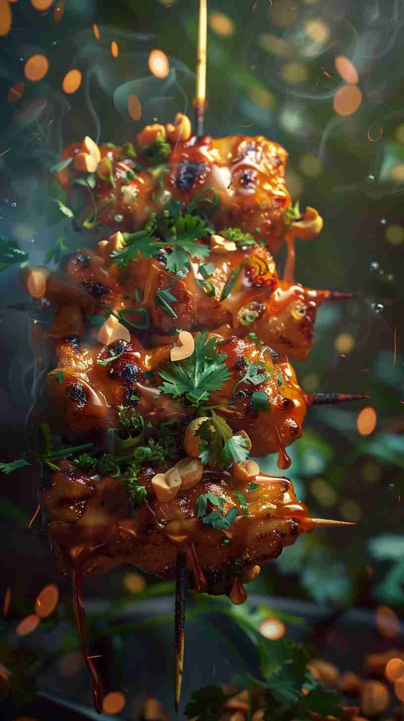 Chicken Satay Skewers