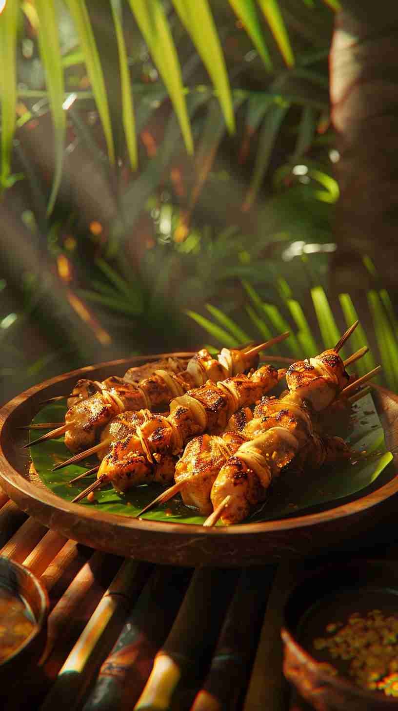 Chicken Satay Skewers