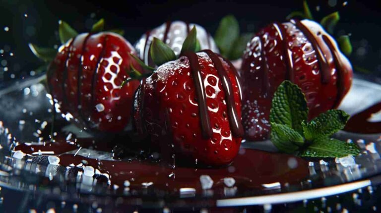 Chocolate-Dipped Strawberries