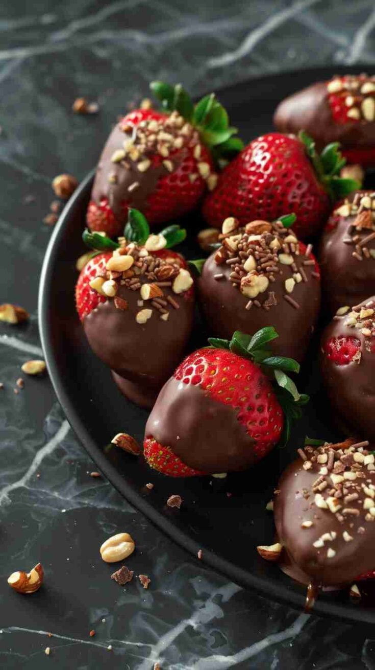 Chocolate-Dipped Strawberries