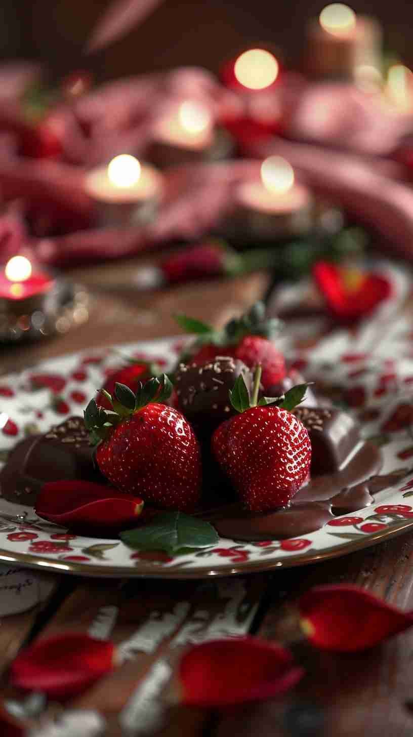 Chocolate-Dipped Strawberries