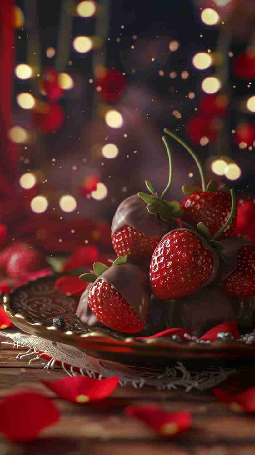 Chocolate-Dipped Strawberries