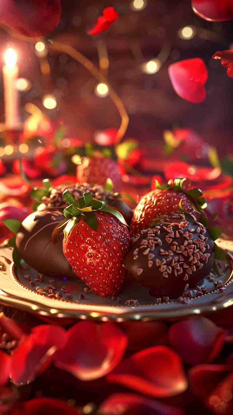 Chocolate-Dipped Strawberries