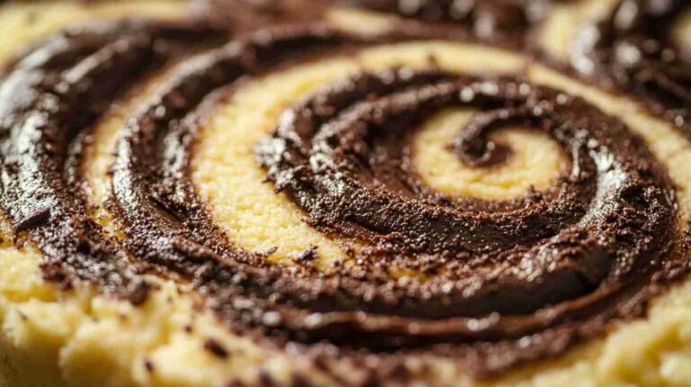 Chocolate Swirl Cake Using Yellow Cake Mix