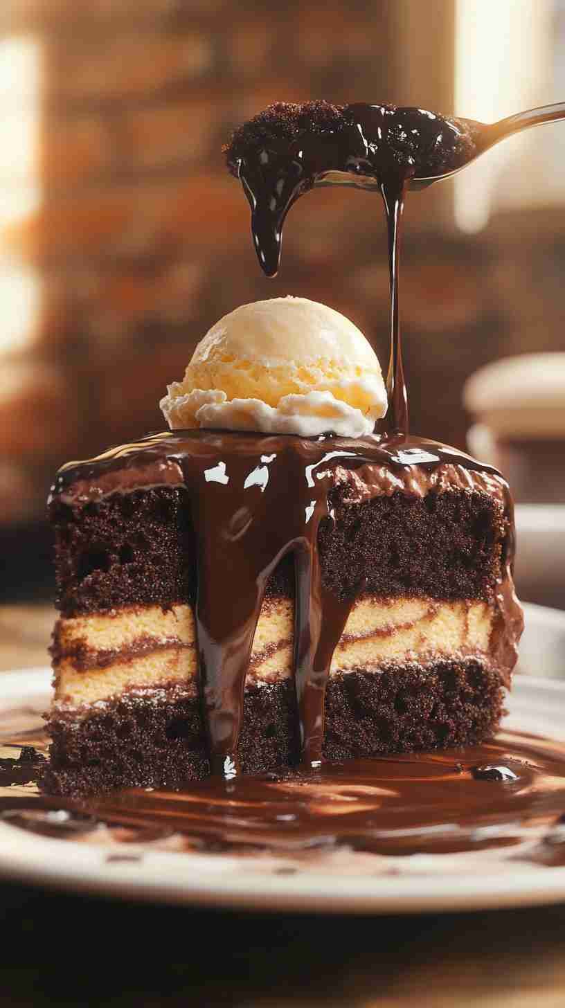 Chocolate Swirl Cake Using Yellow Cake Mix