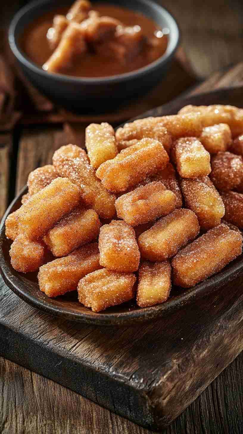 Churro Bites with Cinnamon Sugar