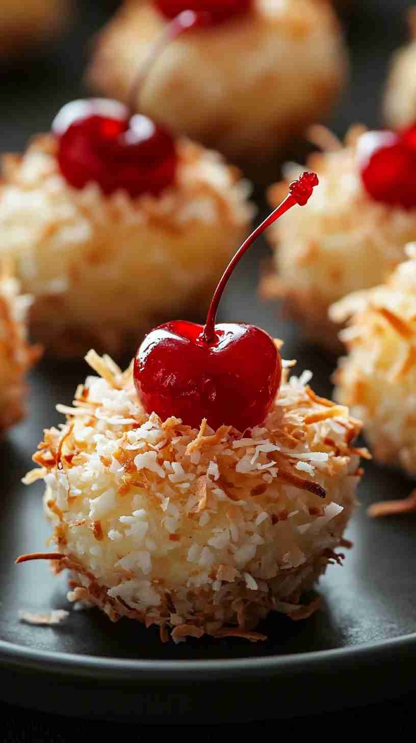 Coconut Macaroon Nests