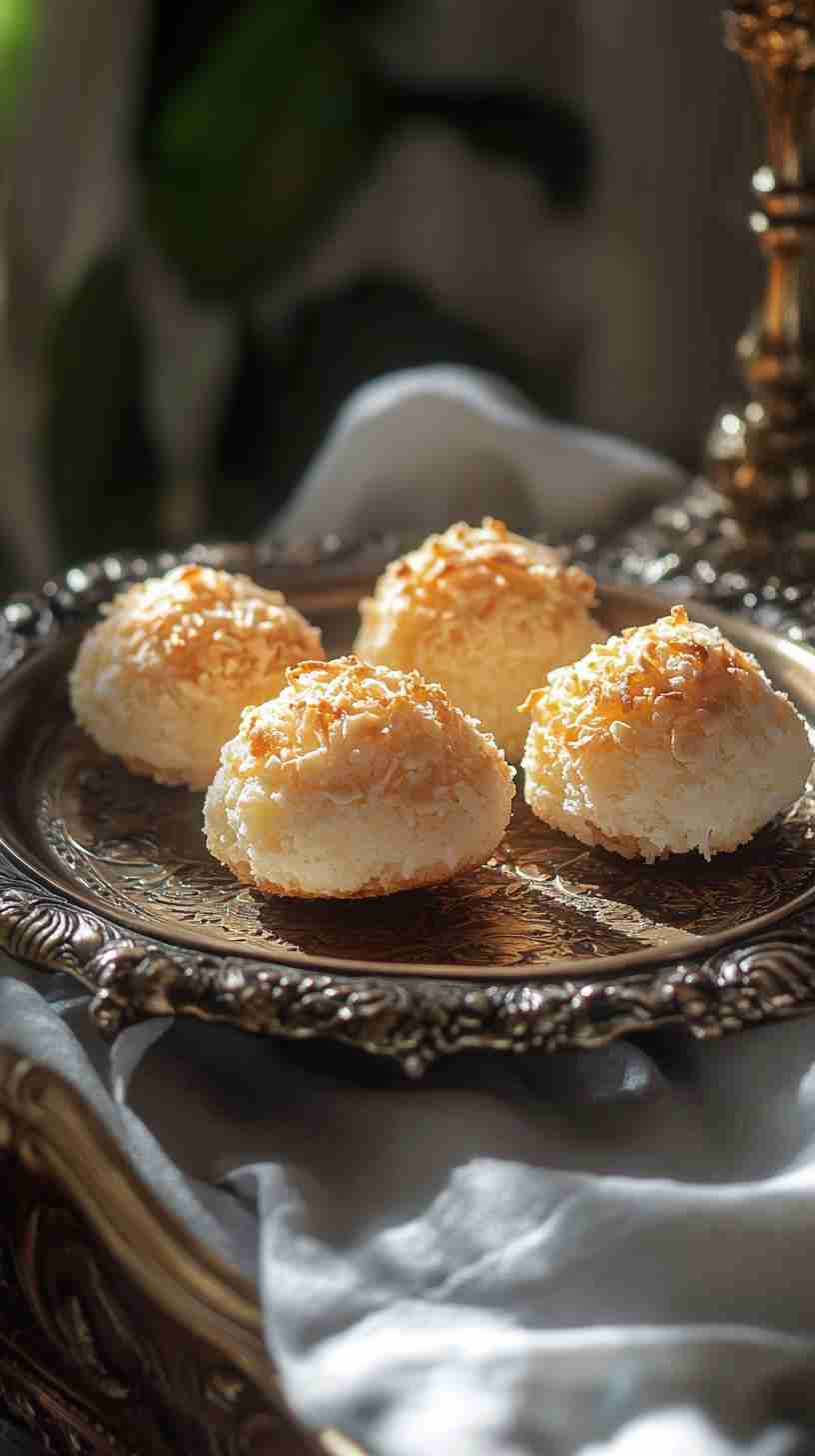 Coconut Macaroon Nests