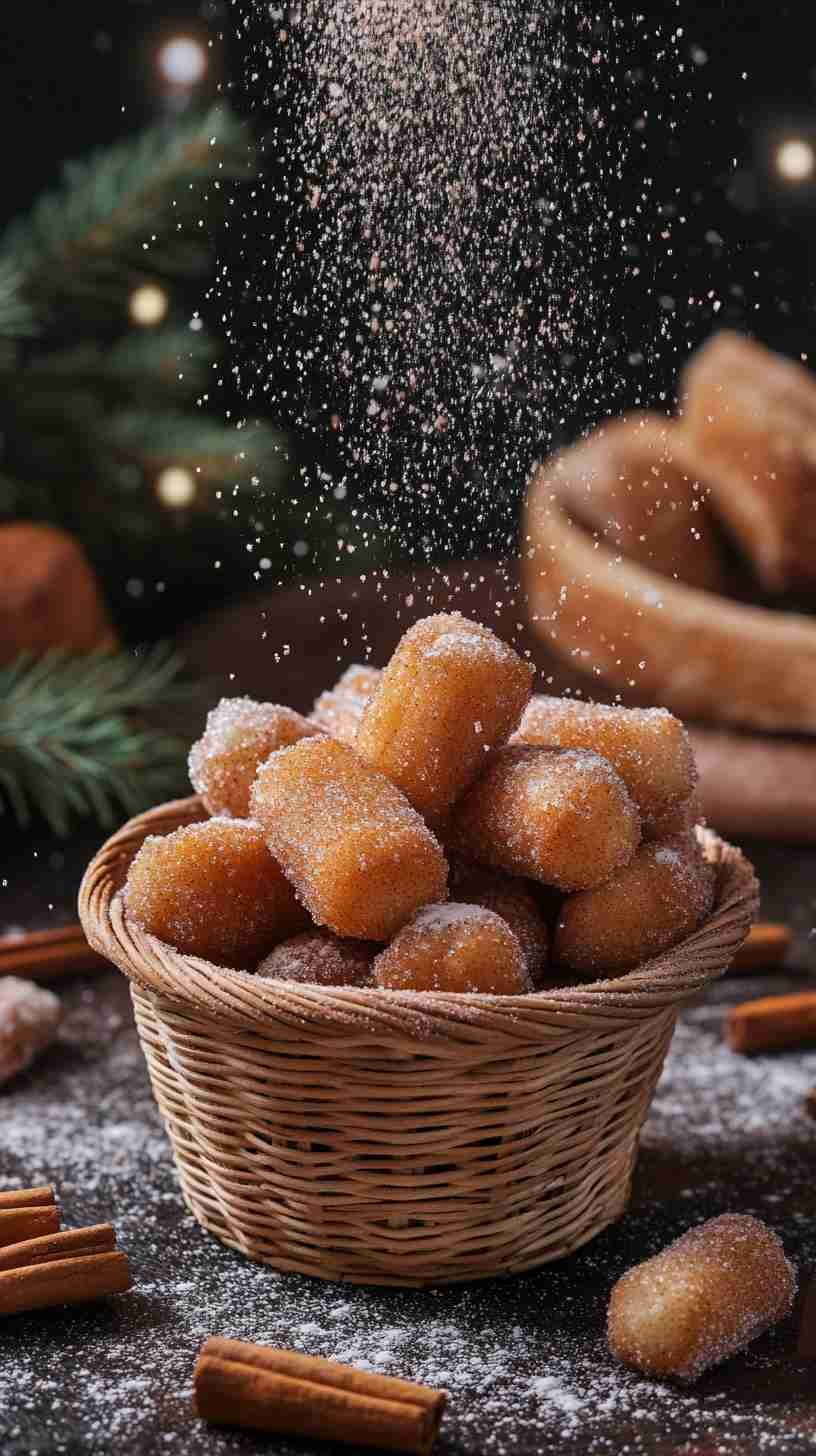 Churro Bites with Cinnamon Sugar