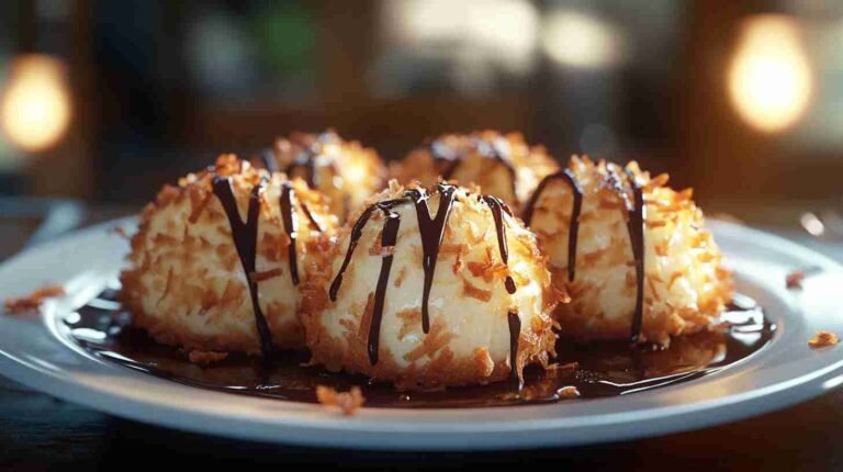 Coconut Macaroon Nests