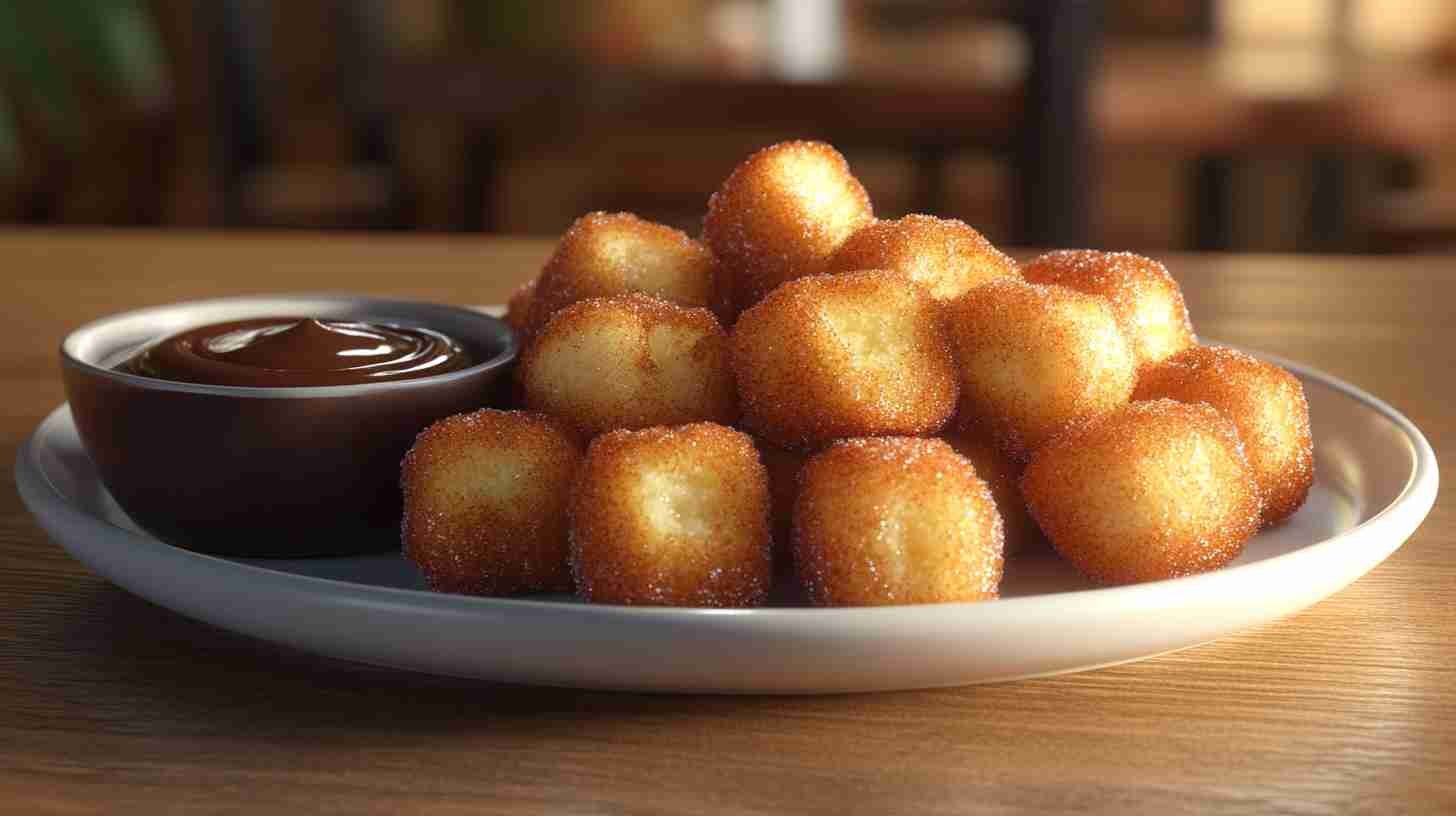 Churro Bites with Cinnamon Sugar