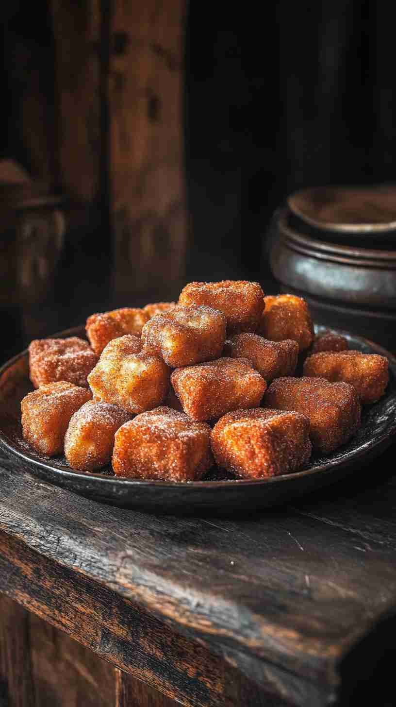 Churro Bites with Cinnamon Sugar