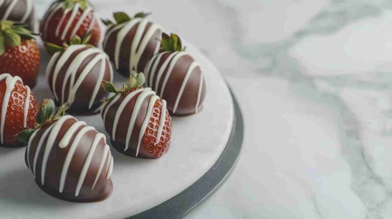 Dark Chocolate Dipped Strawberries