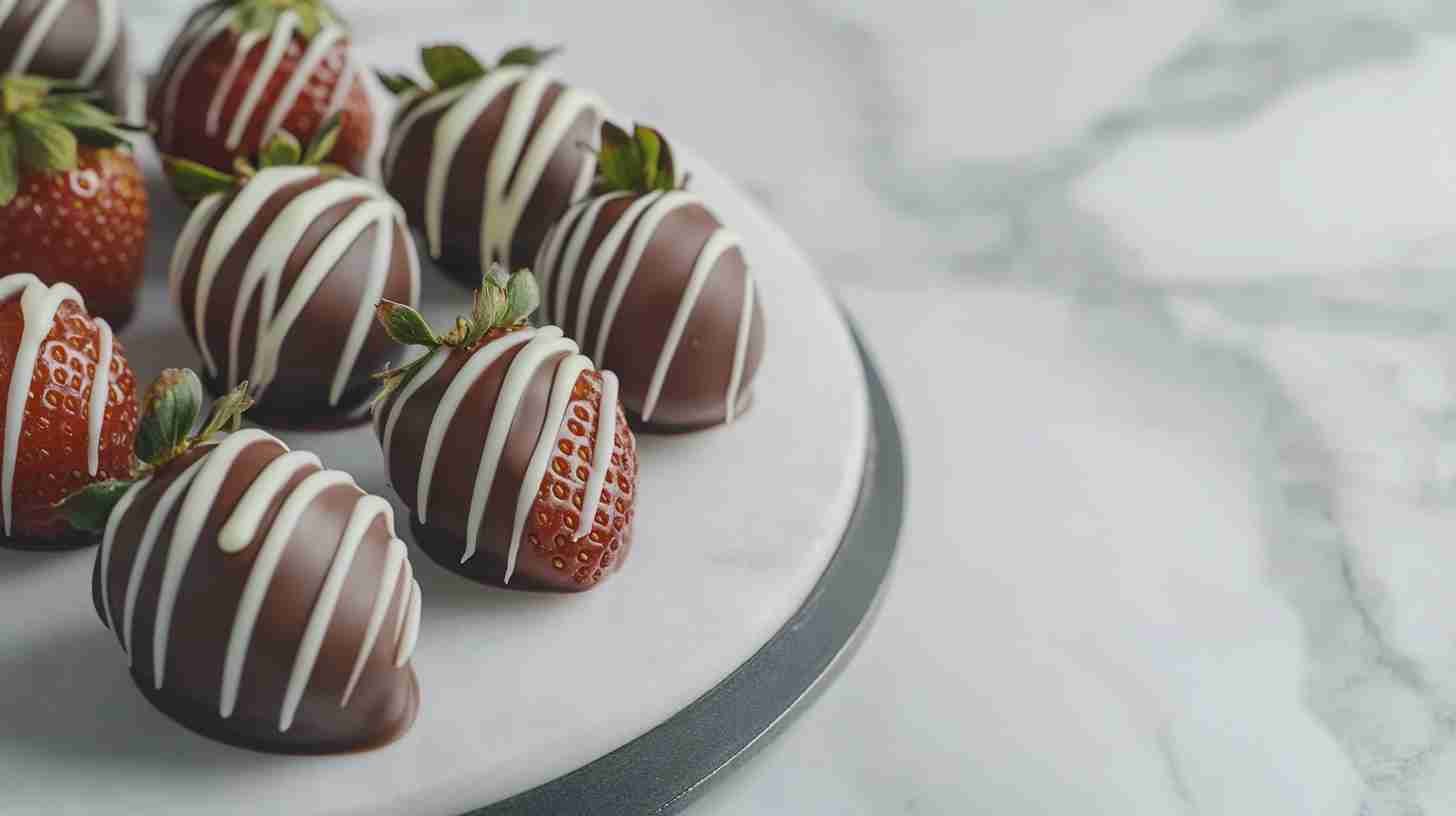 Dark Chocolate Dipped Strawberries