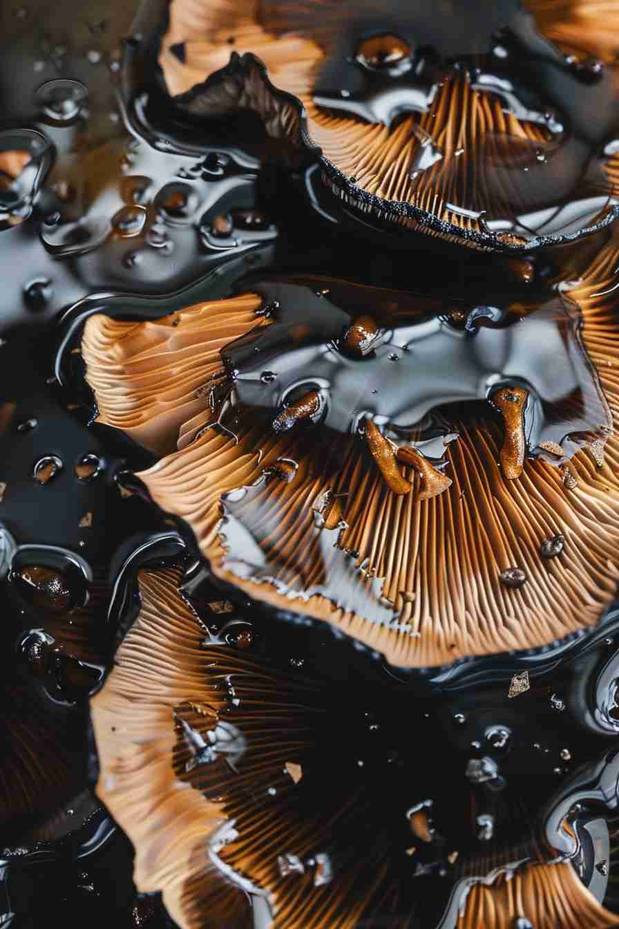 Grilled Cap Mushrooms with Balsamic Glaze