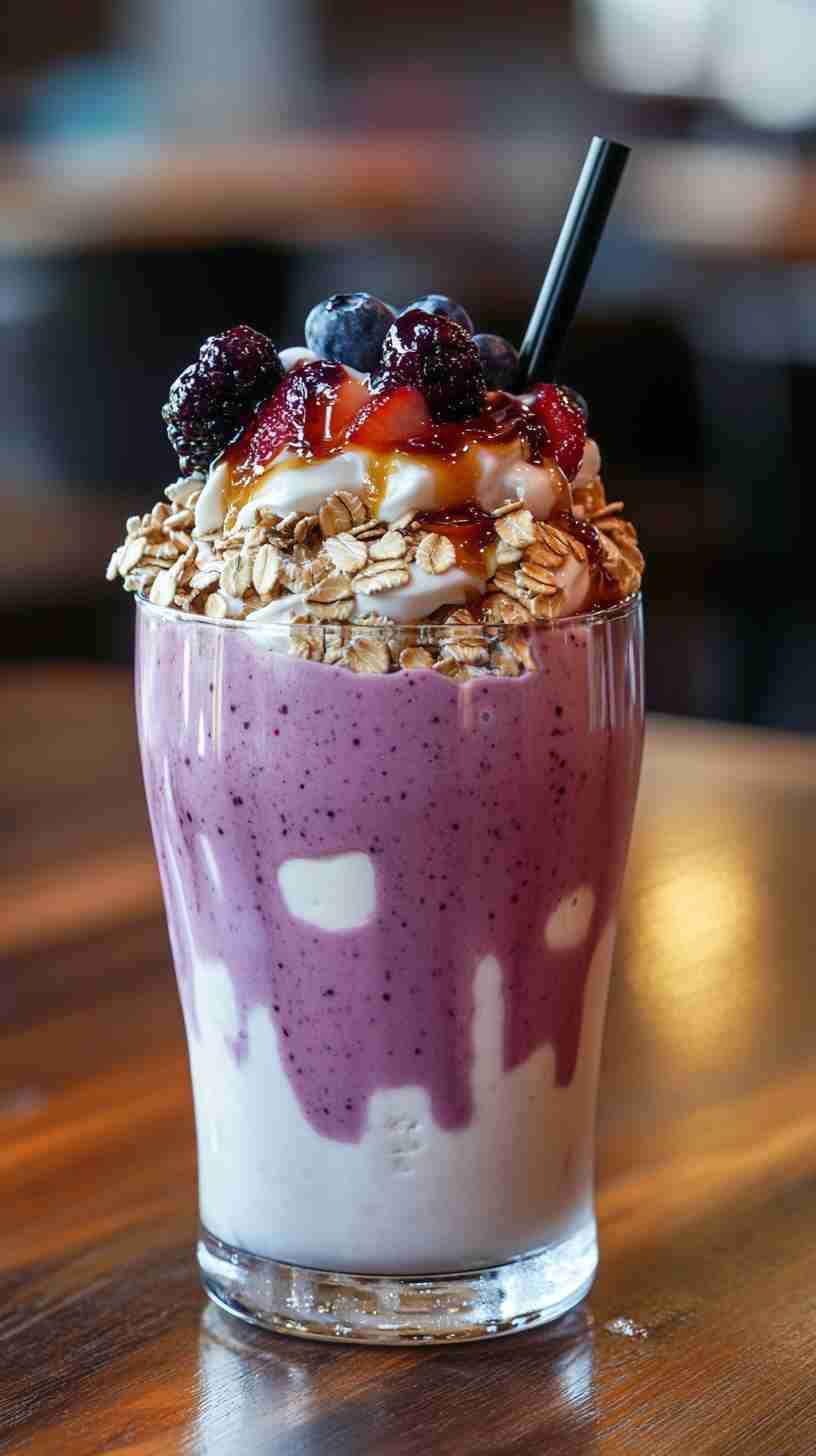 High-Protein Greek Yogurt Smoothie