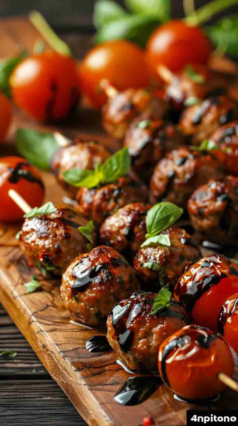 Mini Meatballs- Easy Finger Foods for Party