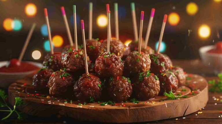 Mini Meatballs- Easy Finger Foods for Party