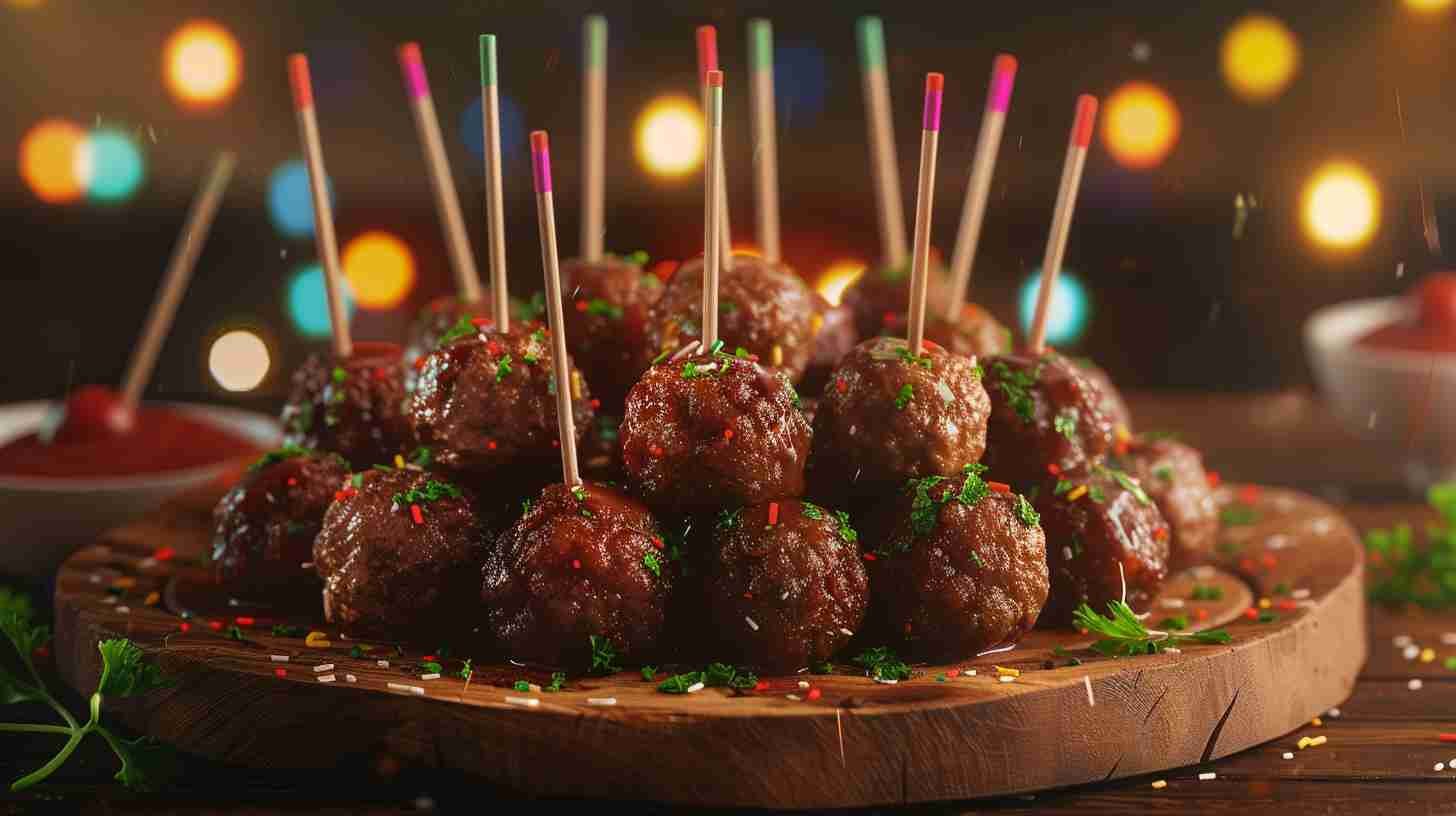 Mini Meatballs- Easy Finger Foods for Party