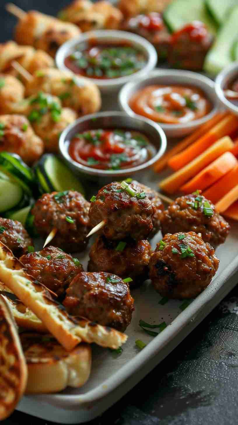 Mini Meatballs- Easy Finger Foods for Party