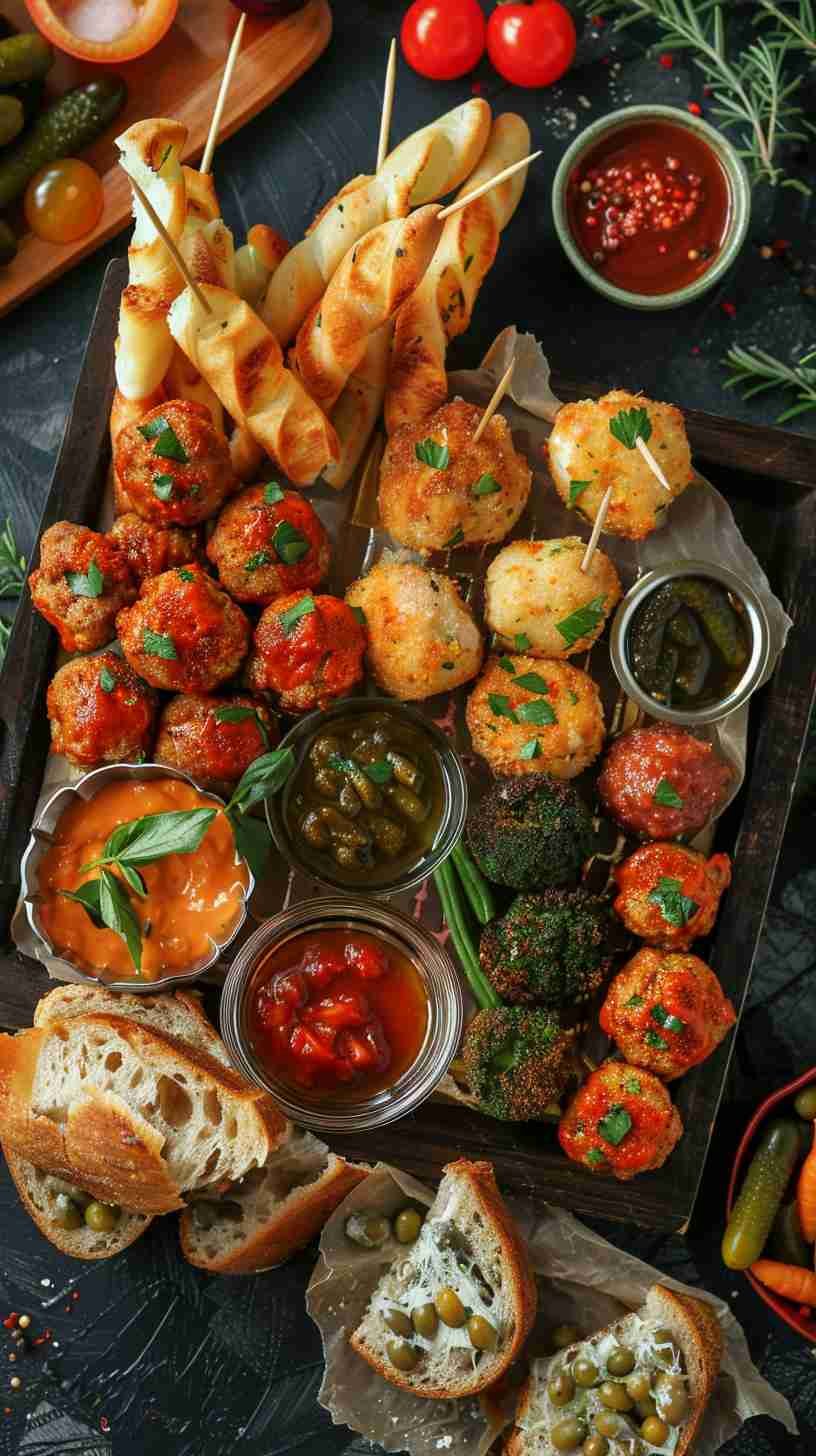 Mini Meatballs- Easy Finger Foods for Party