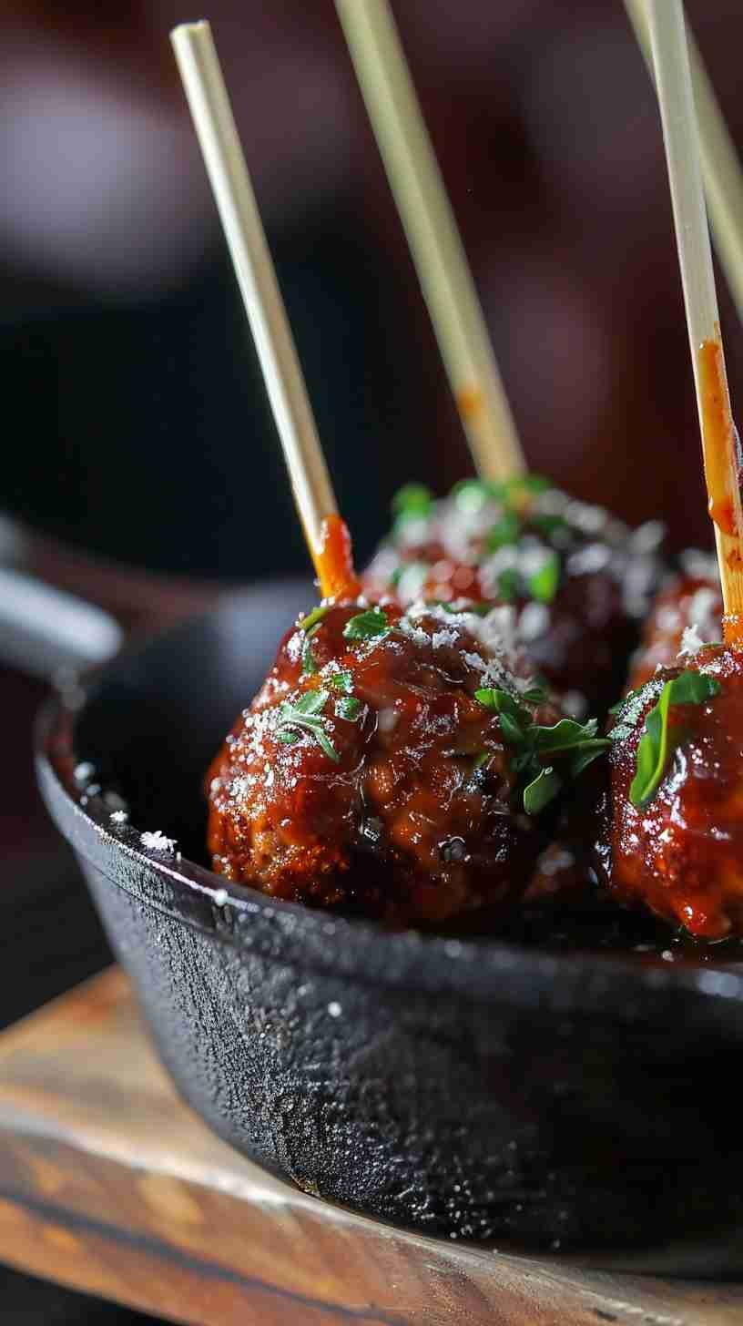 Mini Meatballs- Easy Finger Foods for Party