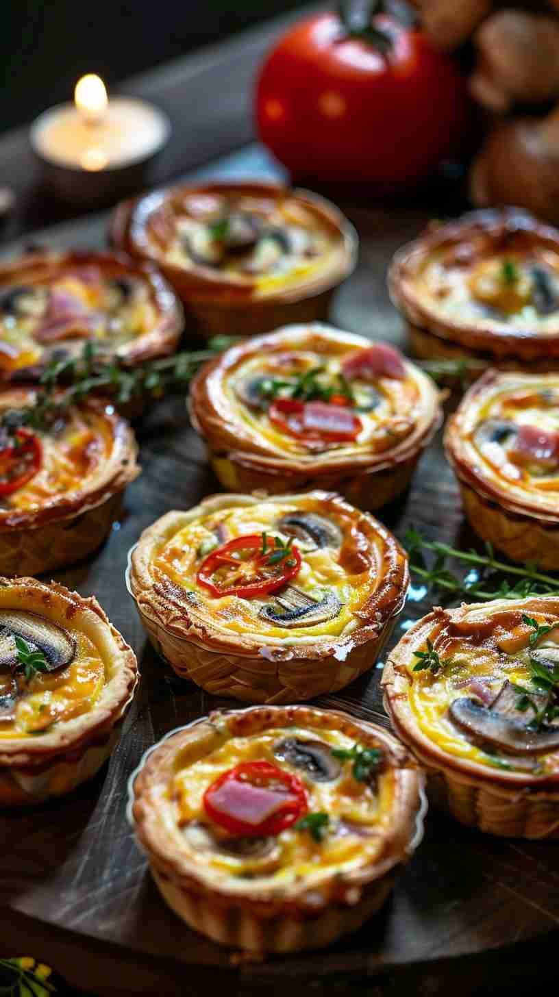 Mini Quiches- Easy Finger Foods for Party