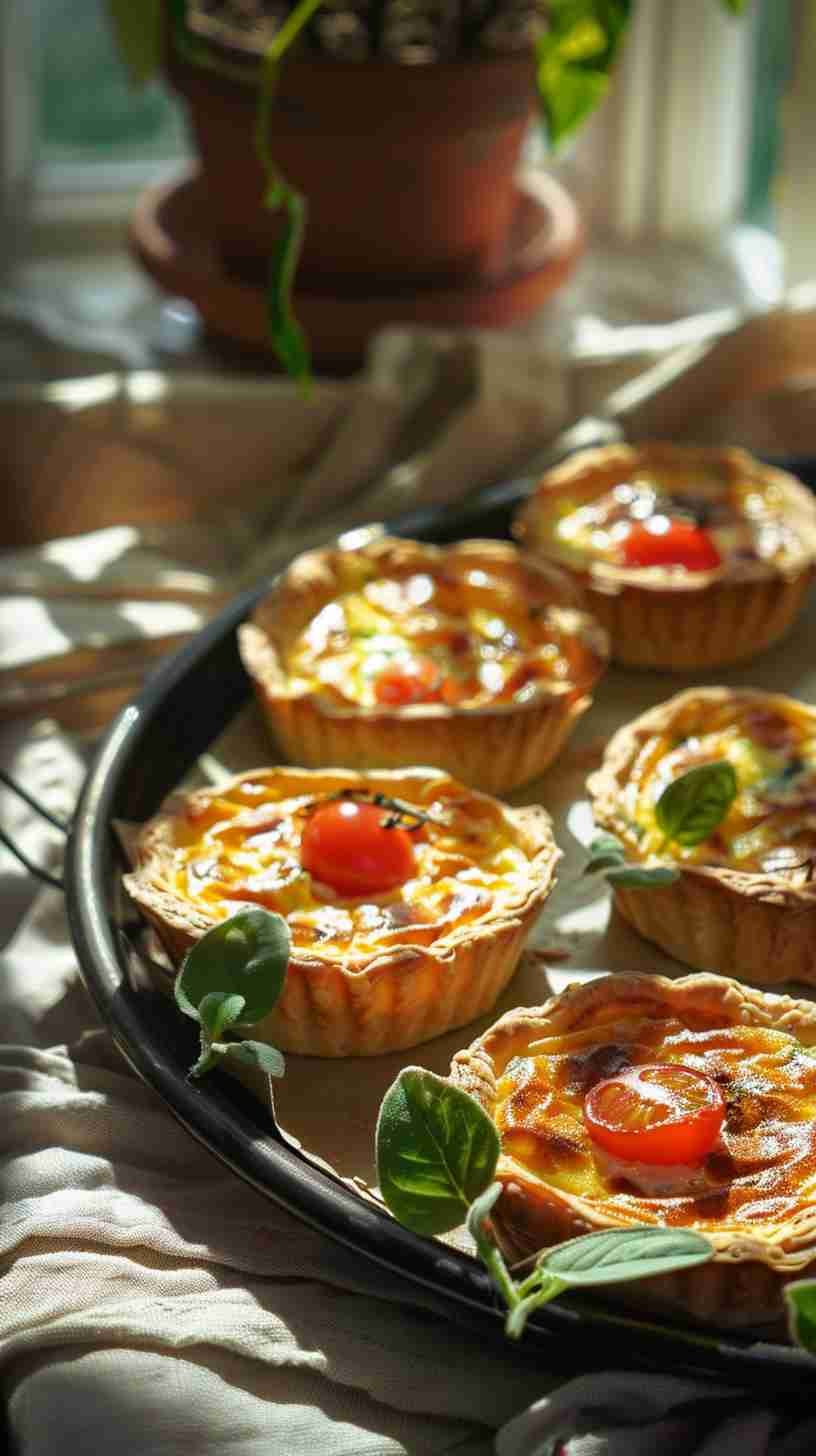Mini Quiches- Easy Finger Foods for Party