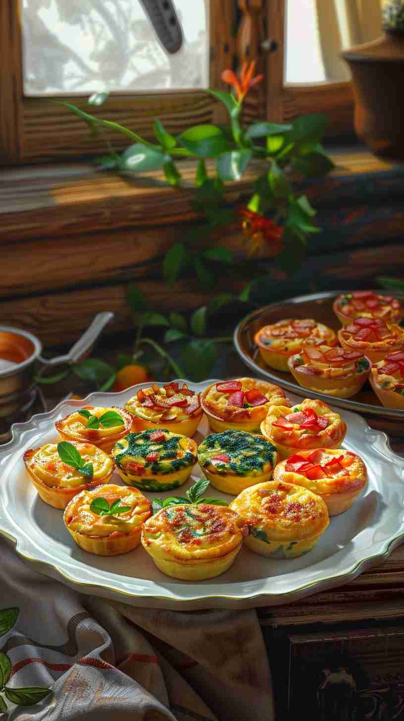 Mini Quiches- Easy Finger Foods for Party