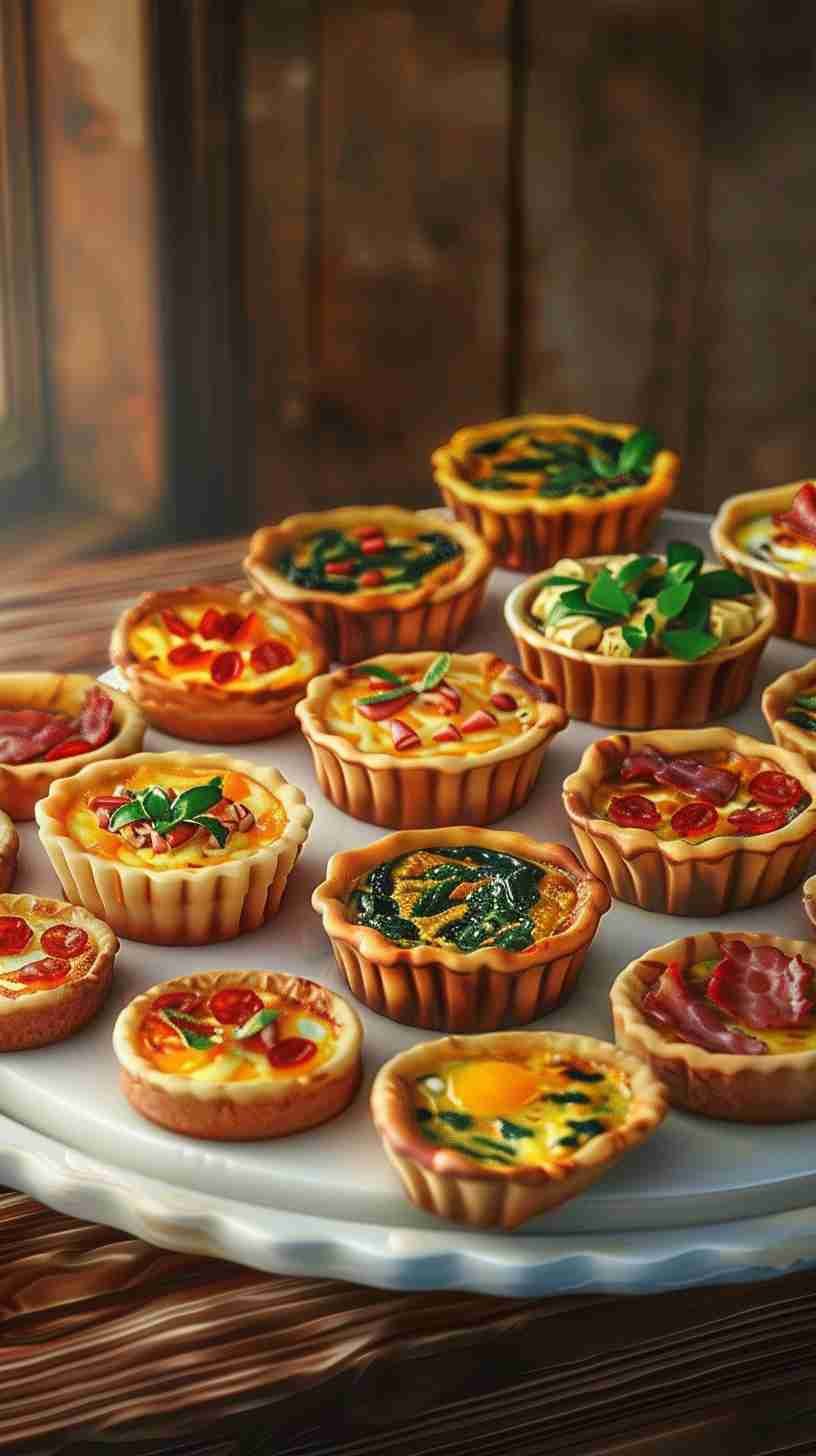 Mini Quiches- Easy Finger Foods for Party