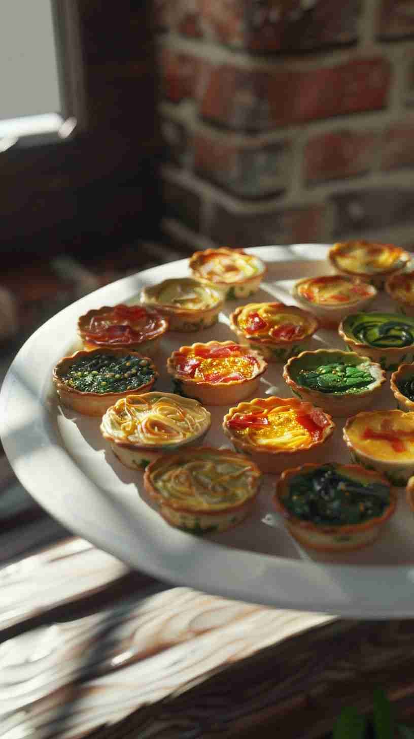 Mini Quiches- Easy Finger Foods for Party