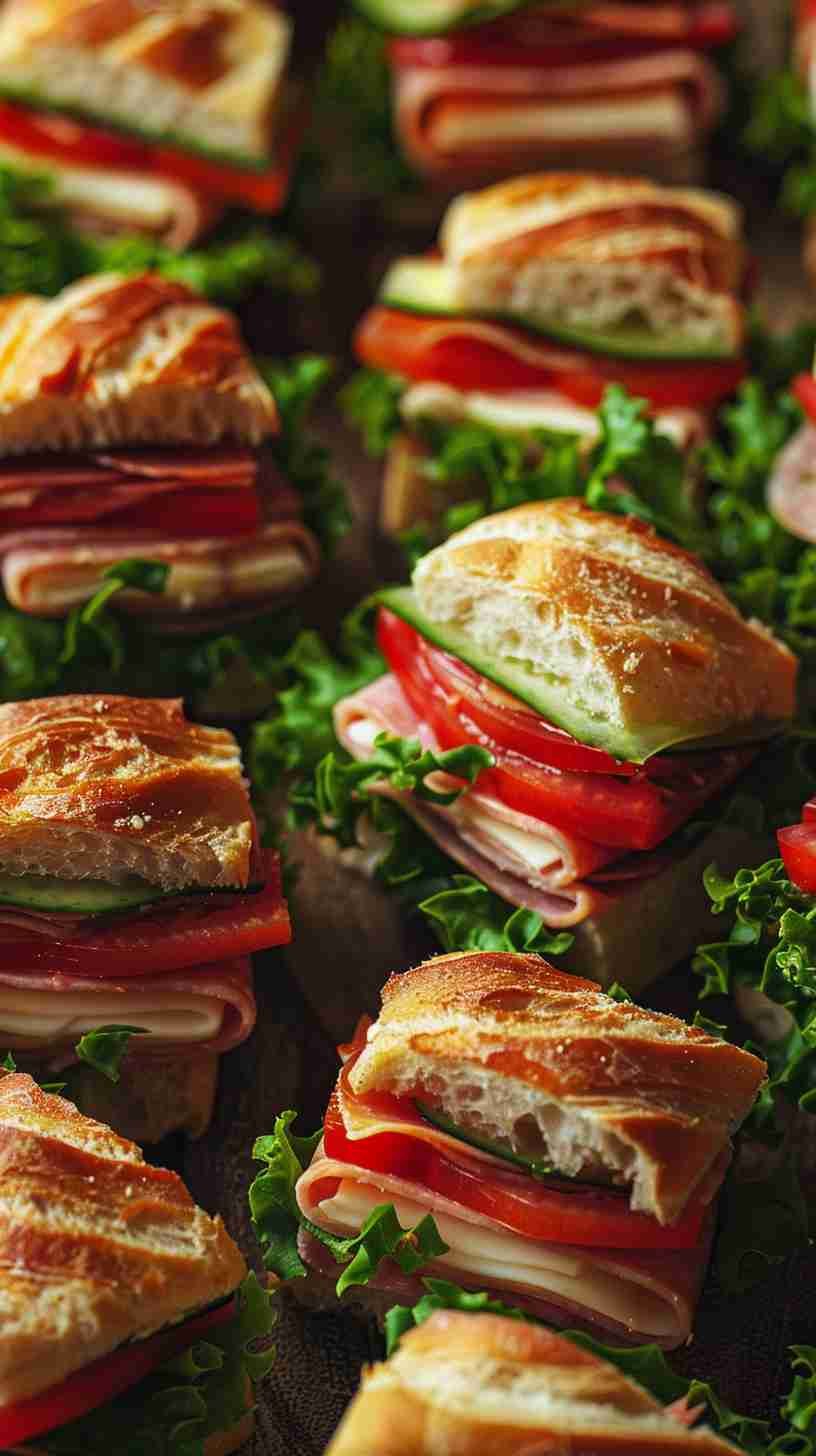 Mini Sandwiches- Easy Finger Foods for Party