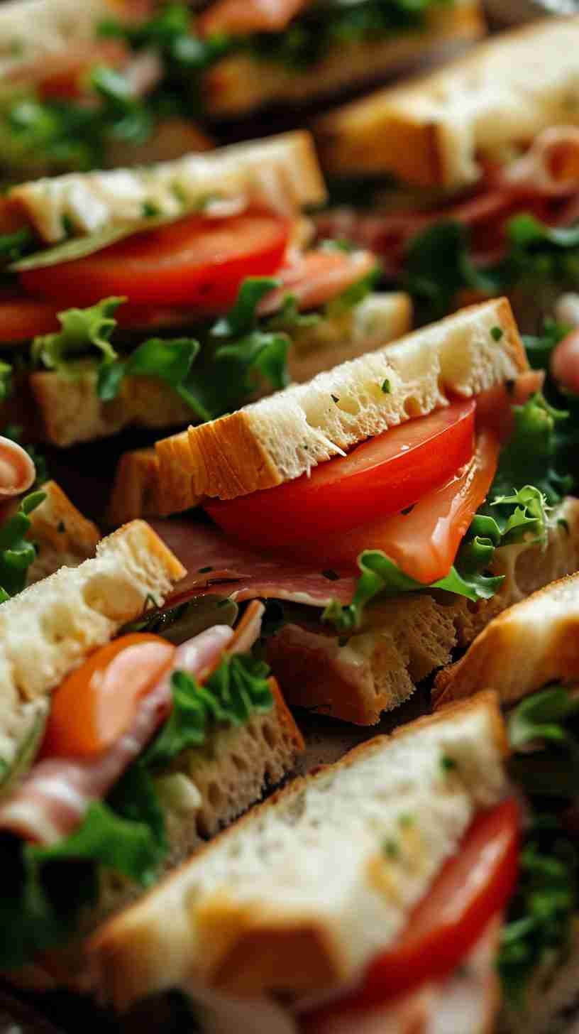Mini Sandwiches- Easy Finger Foods for Party