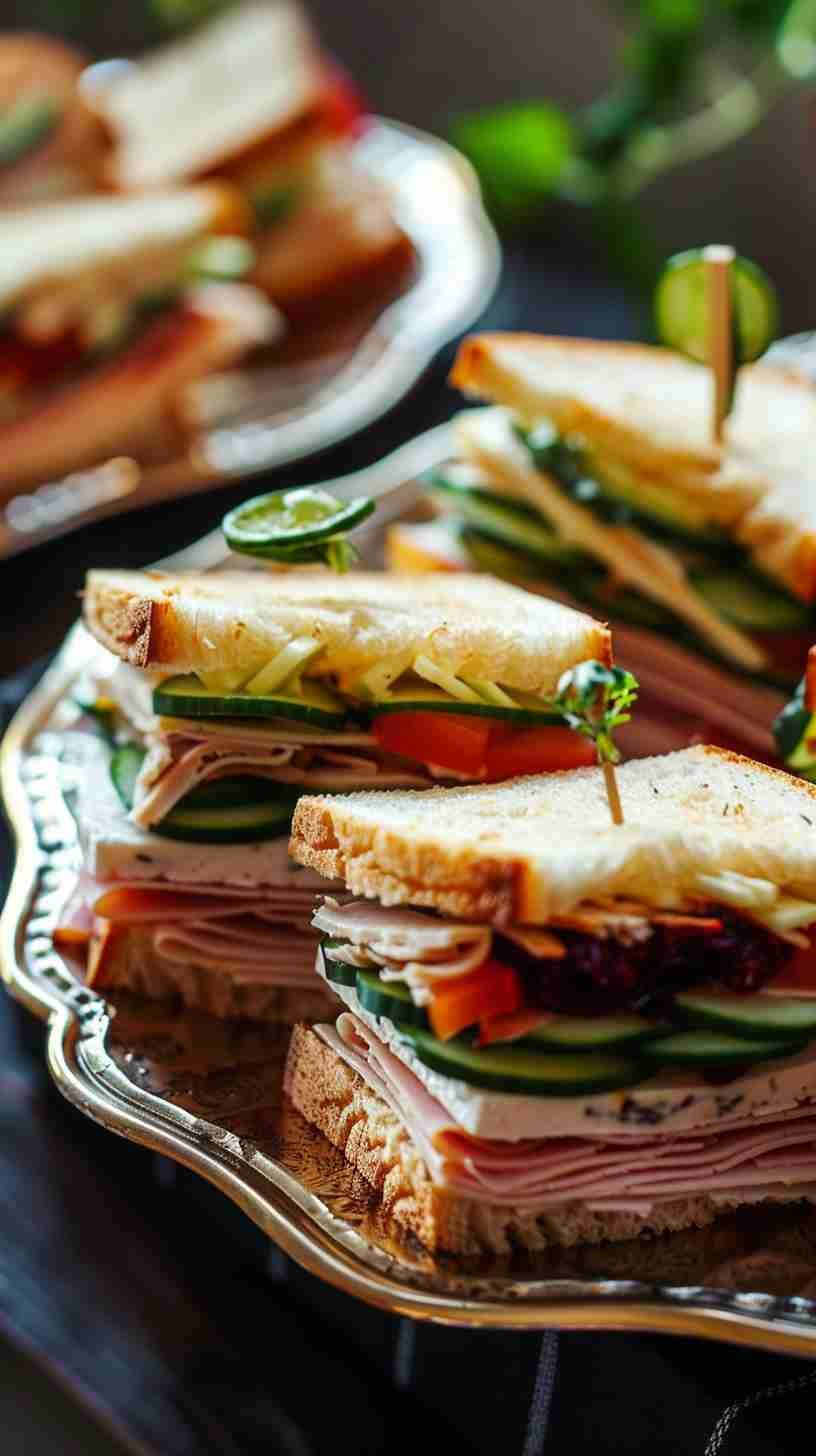 Mini Sandwiches- Easy Finger Foods for Party