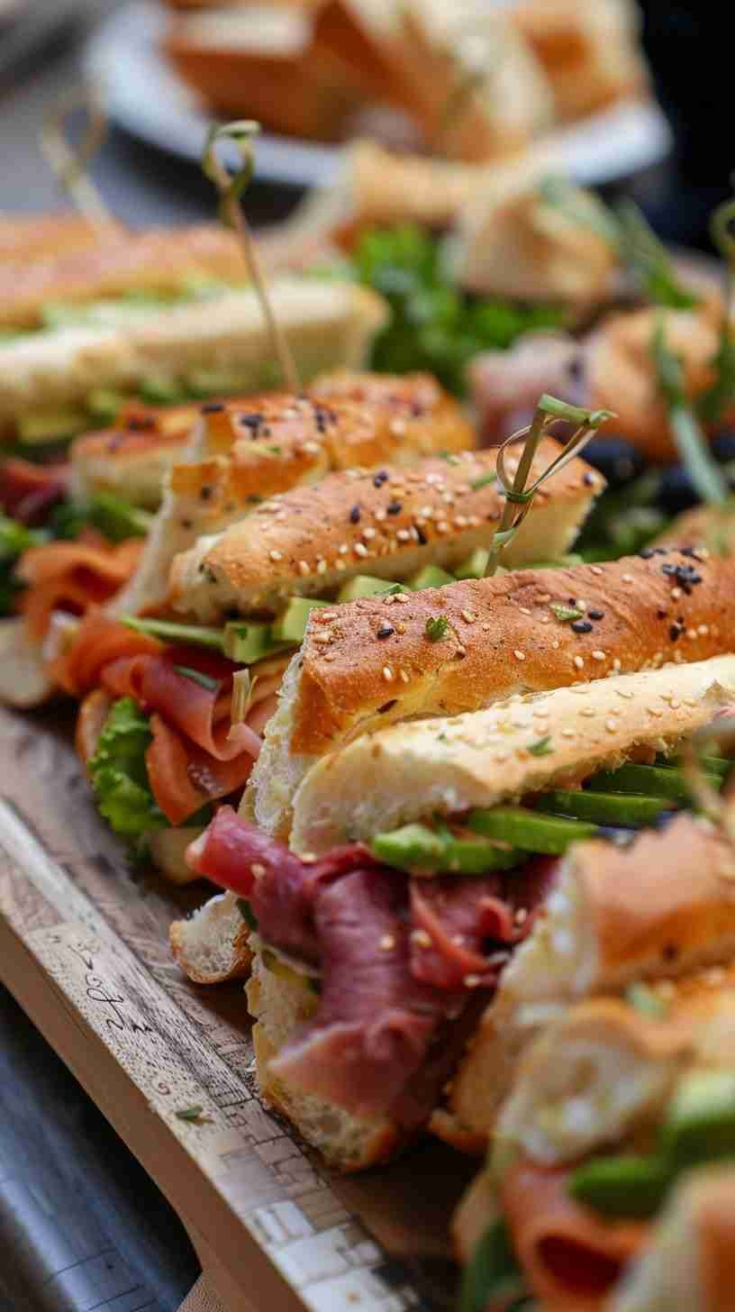 Mini Sandwiches- Easy Finger Foods for Party