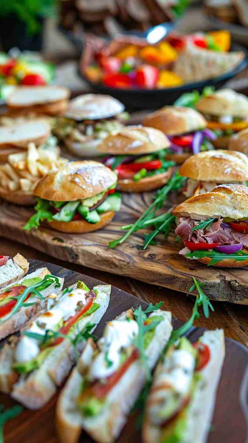 Mini Sandwiches- Easy Finger Foods for Party