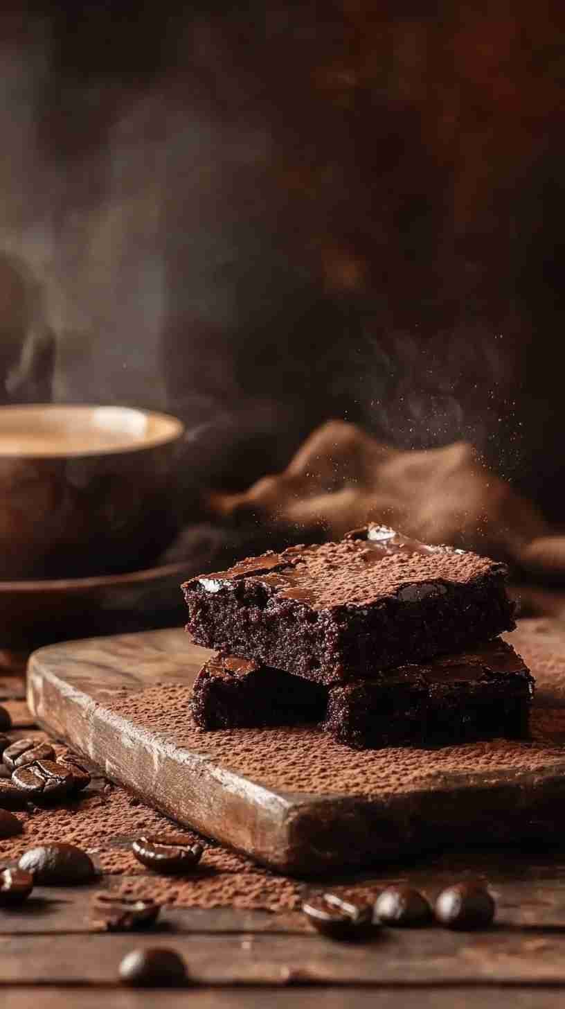 Mocha Espresso Brownie Bars