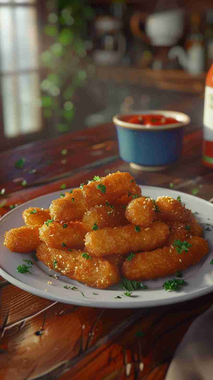 Mozzarella Sticks- Easy Finger Foods for Party