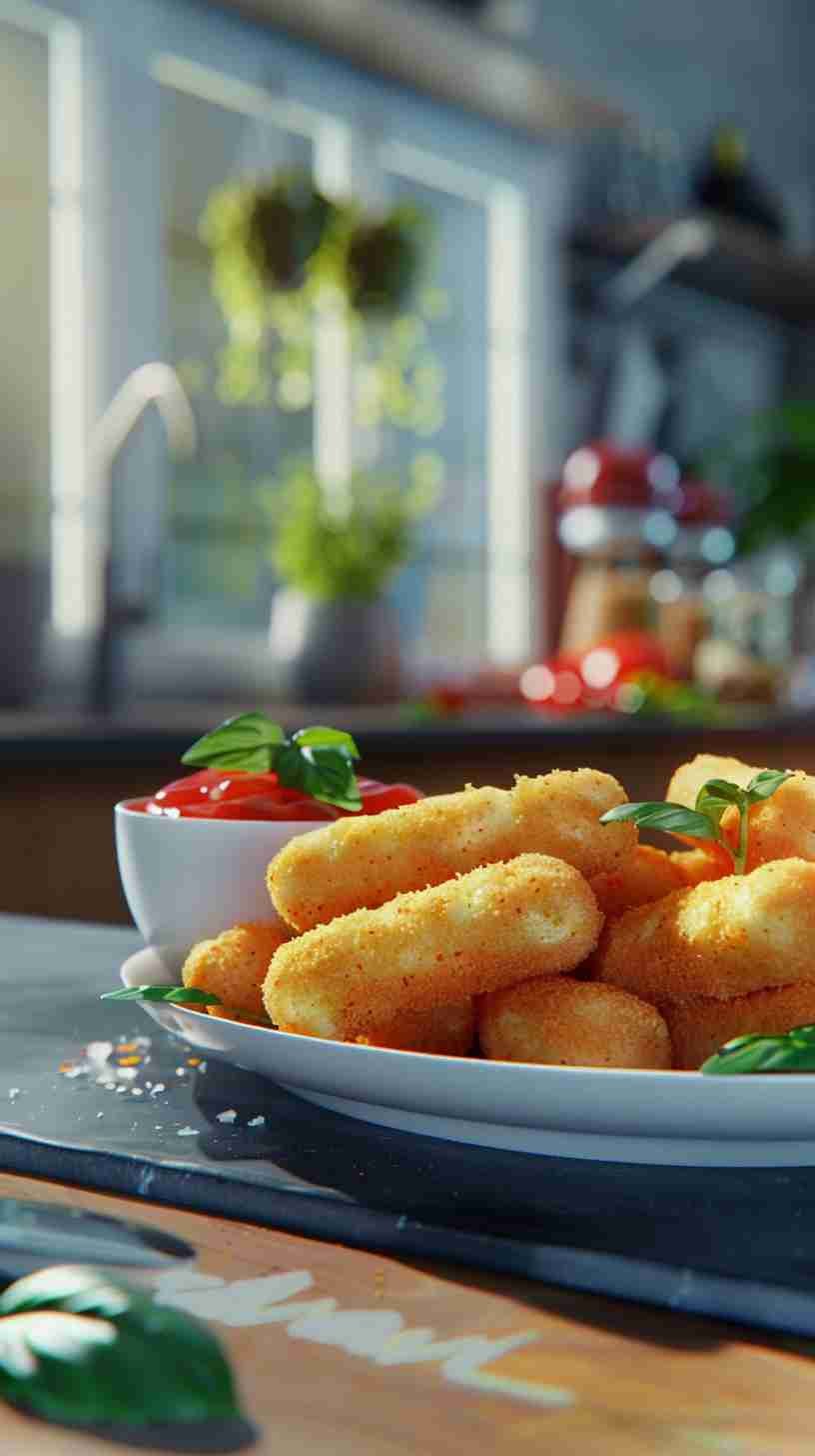 Mozzarella Sticks- Easy Finger Foods for Party