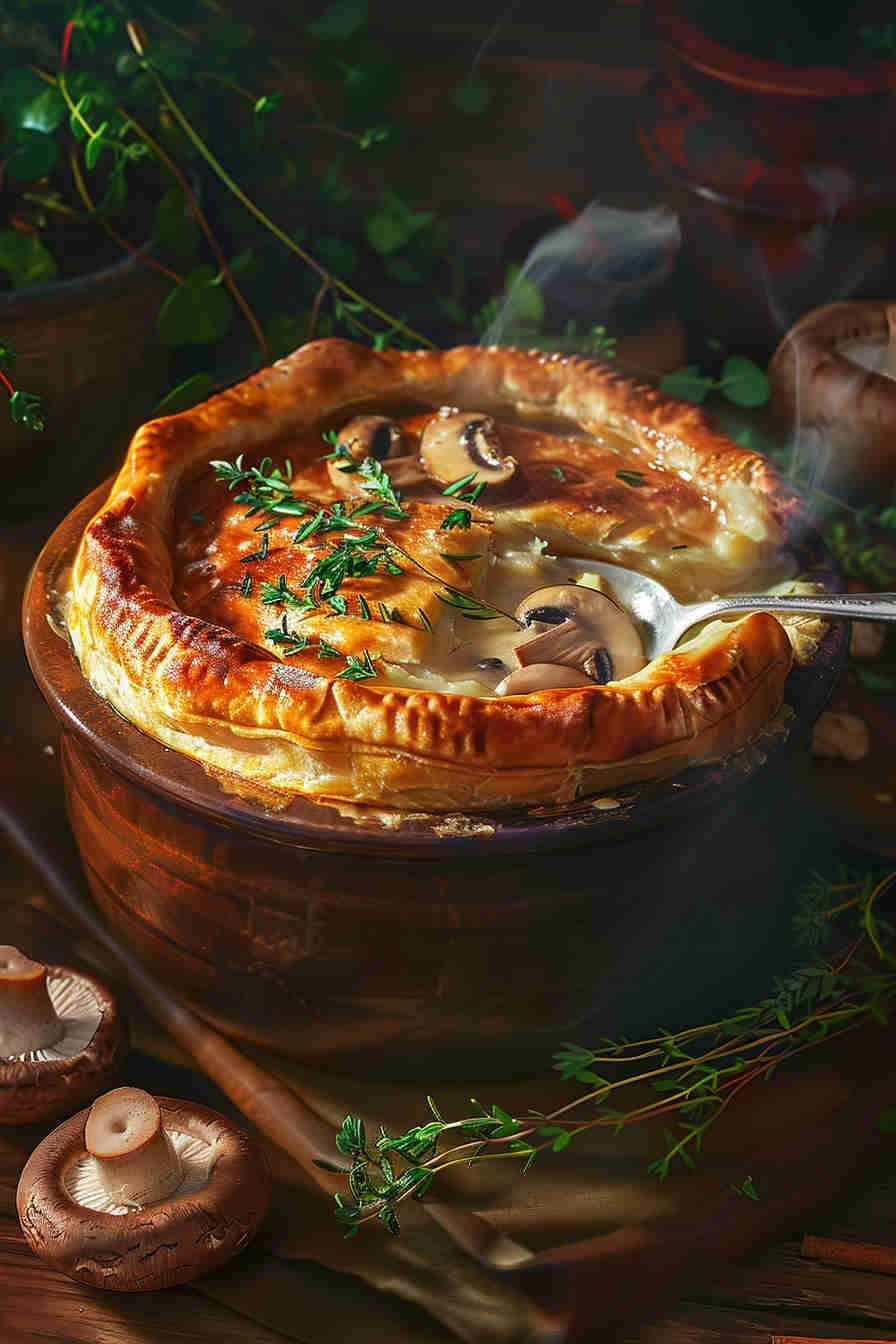 Mushroom Pot Pie