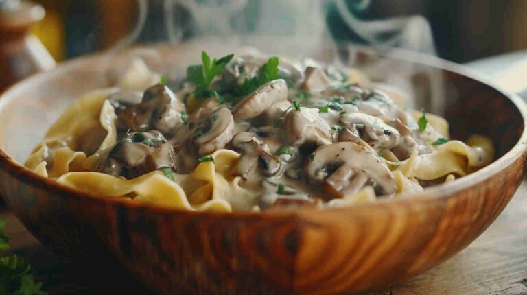 Mushroom Stroganoff