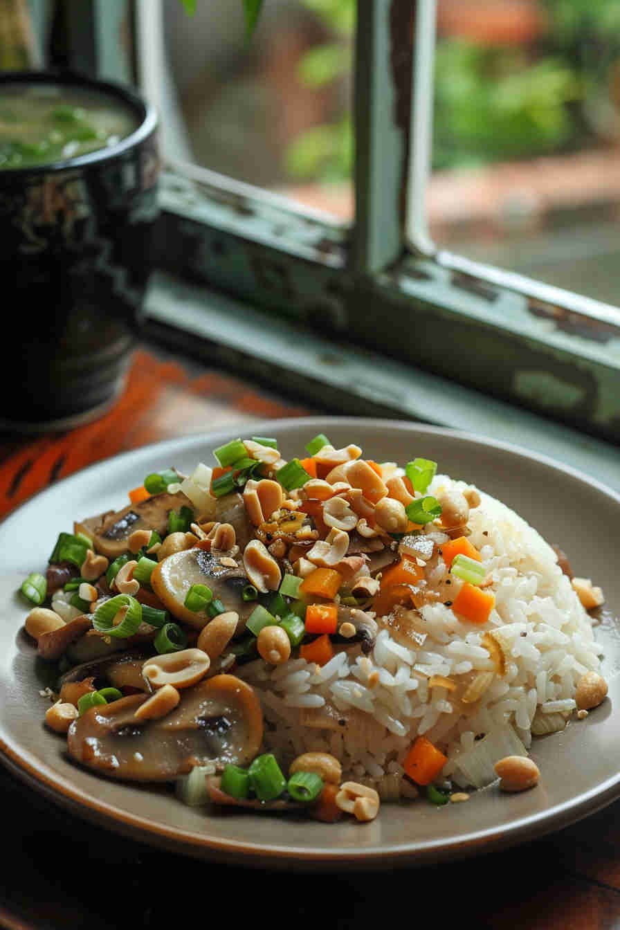 Mushroom Veggie Stir-Fry