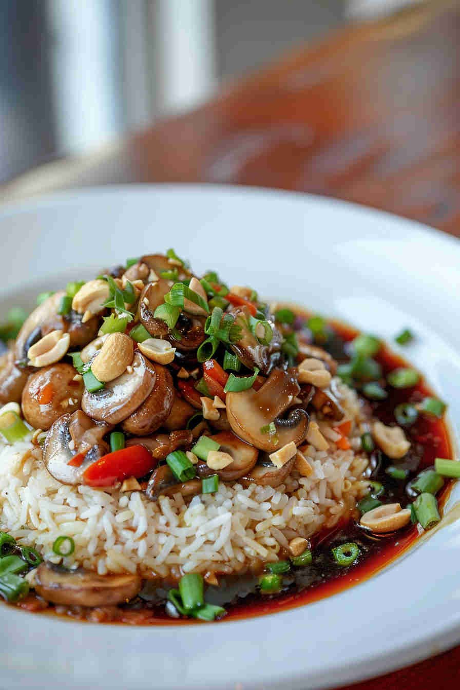 Mushroom Veggie Stir-Fry