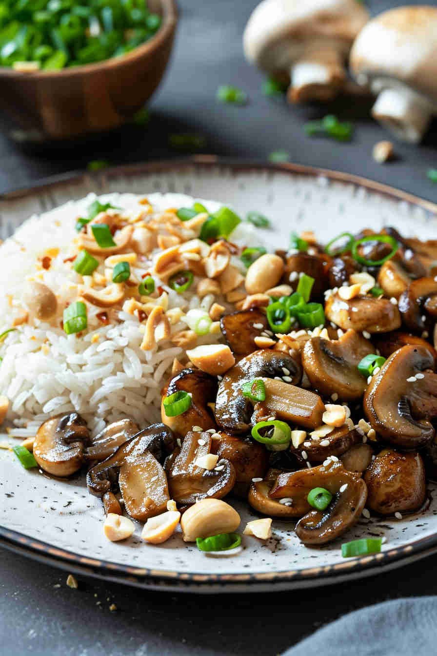 Mushroom Veggie Stir-Fry