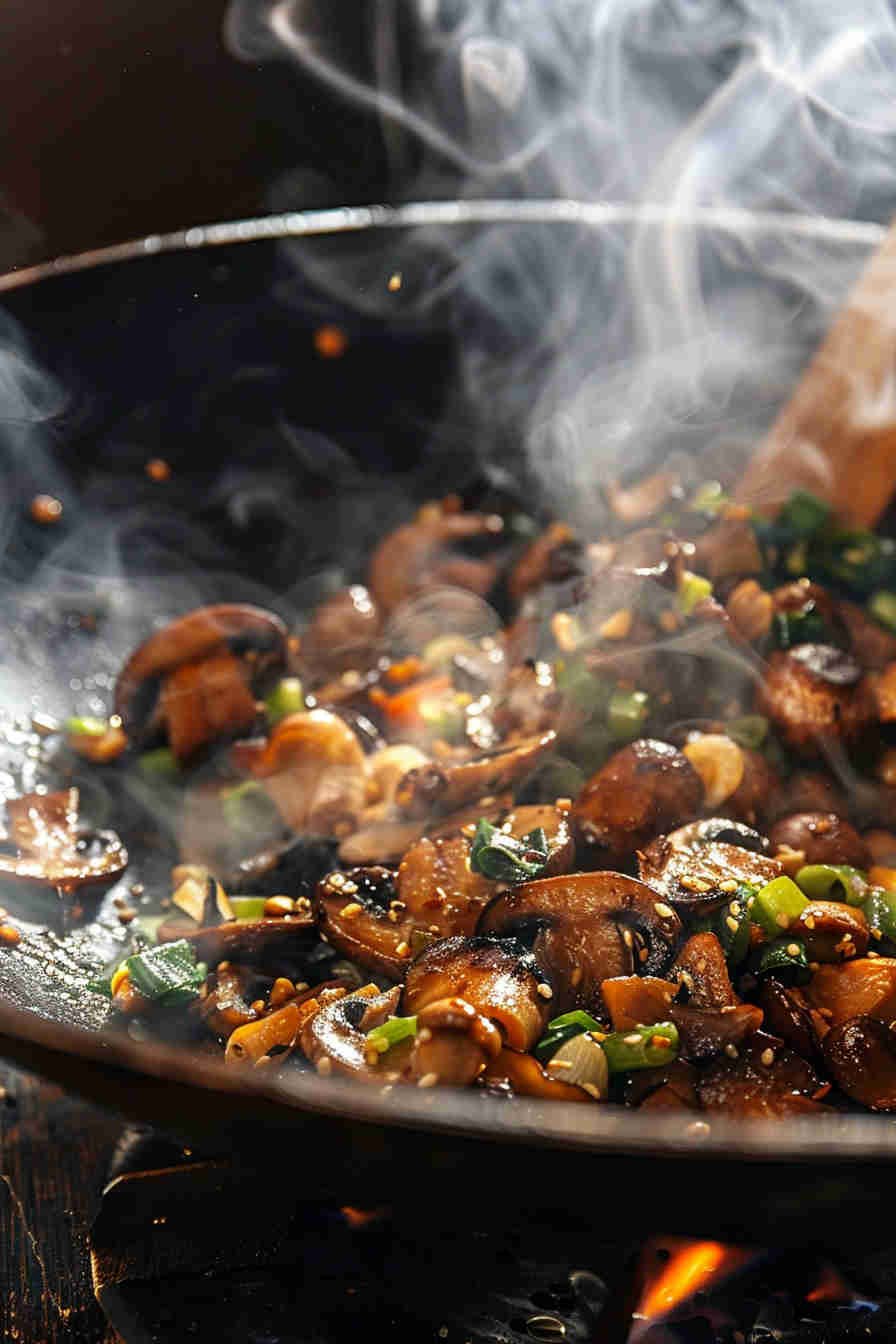 Mushroom Veggie Stir-Fry