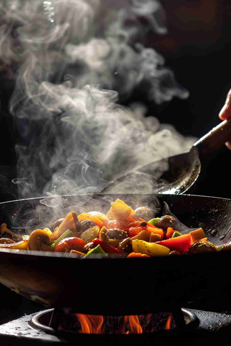 Mushroom Veggie Stir-Fry