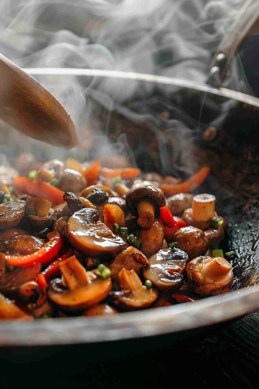 Mushroom Veggie Stir-Fry