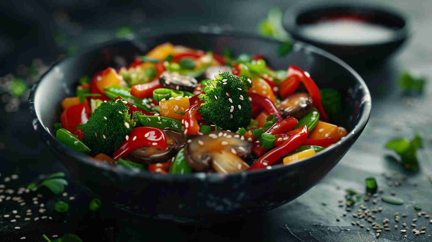 Mushroom Veggie Stir-Fry