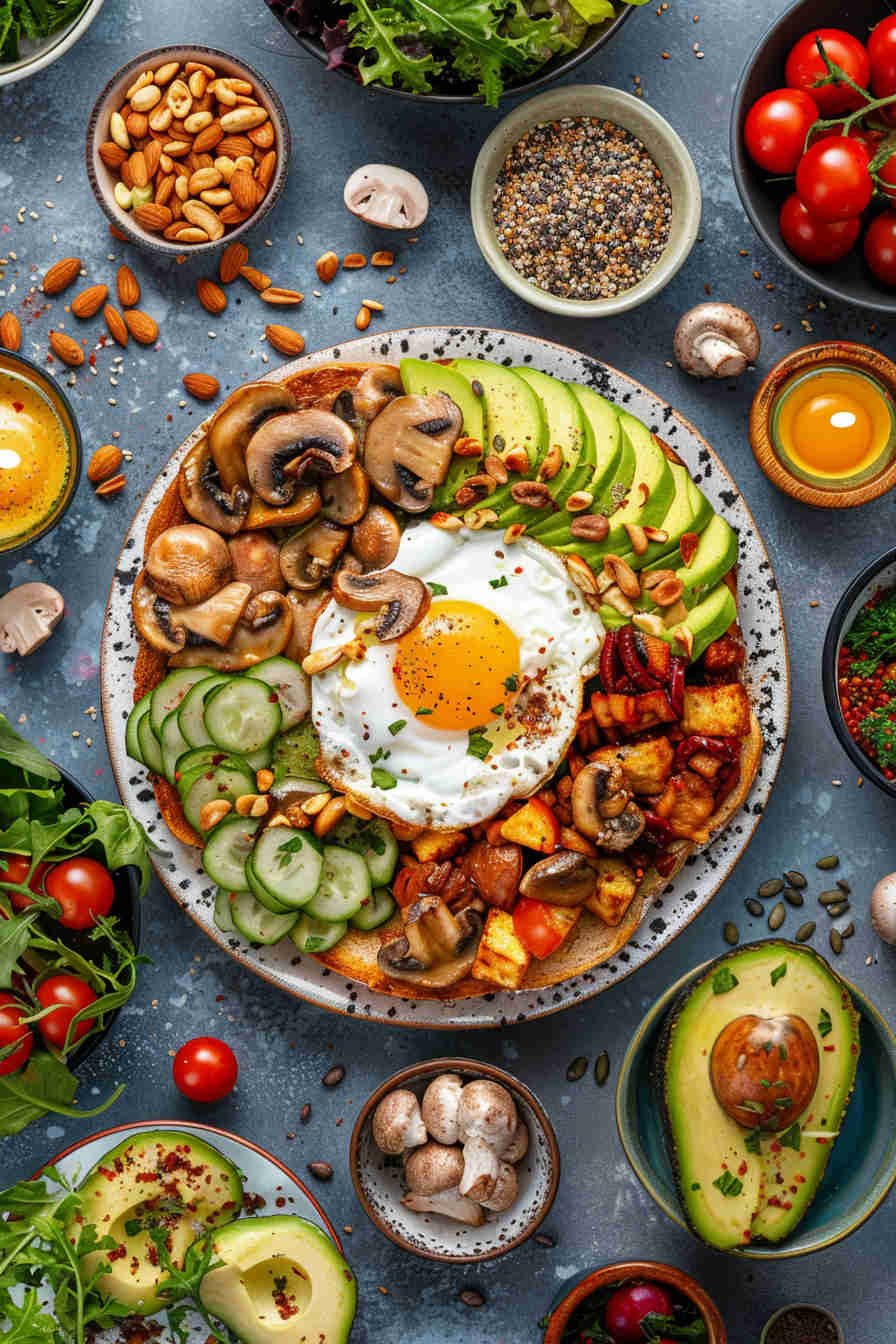 Mushroom and Avocado Toast